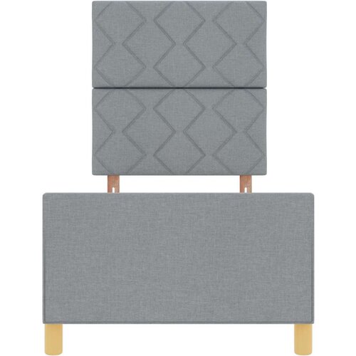 VidaXL Krevetna Okvir Svjetlosiva 80x200 cm Tkanina Slike