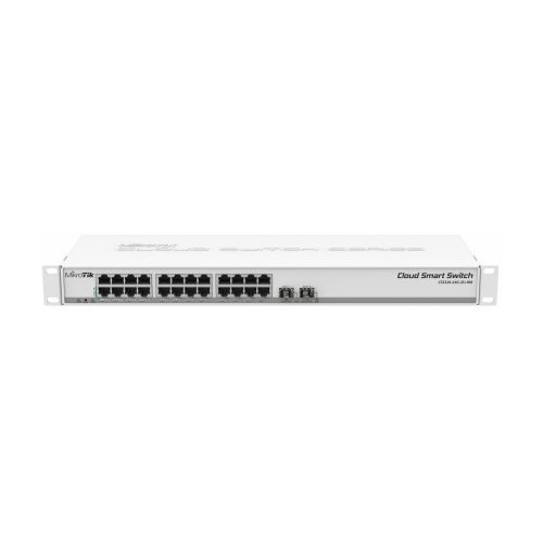 MikroTik stikalo Giga 24-port rack 2xSFP + CSS326-24G-2S+RM Cene