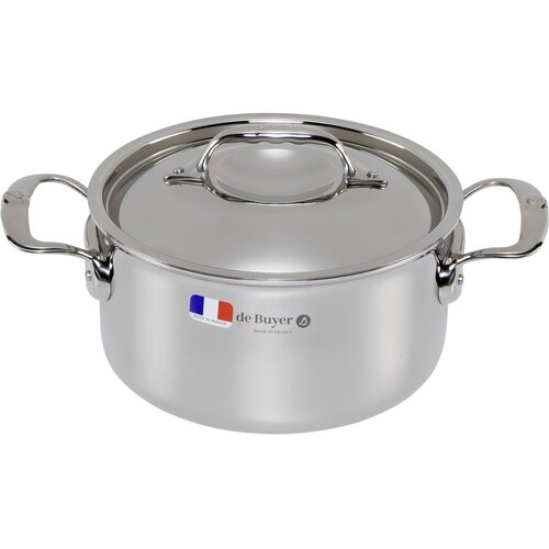 De buyer Affinity Saucepot Stainless Steel with lid 20 cm Cijene
