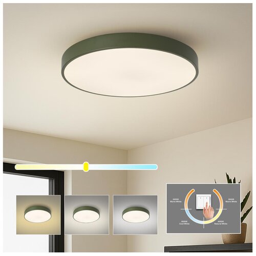  Brilagi - LED plafonsko svetlo POOL LED/60W/230V 3000/4000/6000K 50 cm zelena Cene