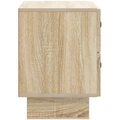 Noćni ormar Hrast sonoma 62 x 34,5 x 47,5 cm Konstruirano drvo Slike