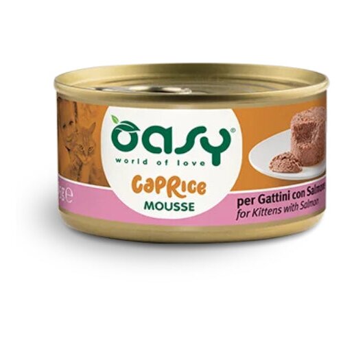 Oasy Caprice Mousse Kitten losos, mousse v konzervi - 85 g 85 g Cene