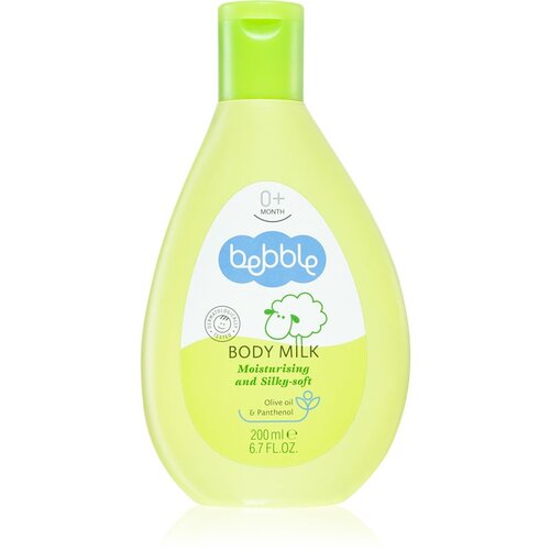 Bebble Body Milk hidratantno mlijeko za tijelo za djecu od rođenja 200 ml Slike