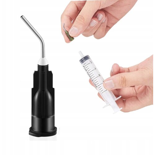 Rosfix dozirna igla 22G 45&amp;deg; pod kotom 0,41 mm modra, (22016788) Slike