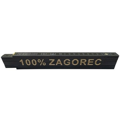  Zidarski metar (Duljina: 2 m, Natpis: 100% Zagorec, Boja: Crne boje) Cijene