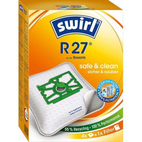SWIRL Vrečke za sesalnik R27/4 MicroPor PLUS PureAir, (5000339865) Slike