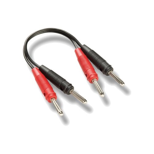 Mystim Adapter Wire for 4mm Banana Plug Junction Male to 4mm Banana Plug Junction Male 10cm Cene