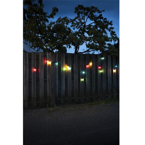  Set za pro&amp;scaron;irenje LED spoljna girlanda CONE FILAMENT 20xE10 14m vi&amp;scaron;ebojna / topla bela IP44 Slike