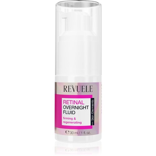 Revuele Retinal Overnight Fluid pomlajevalni fluid za obraz za posvetlitev in zgladitev kože 30 ml Slike