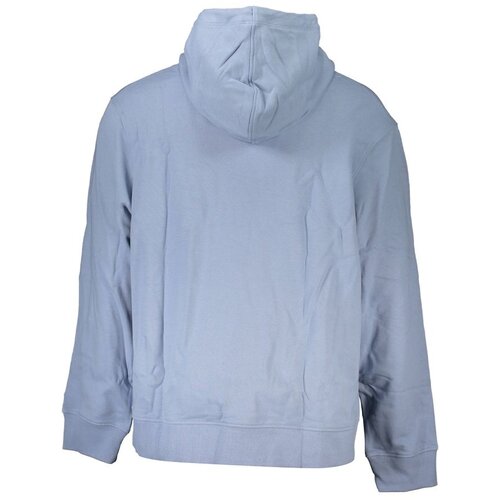 Calvin Klein SWEATSHIRT WITHOUT ZIP MAN BLUE Slike