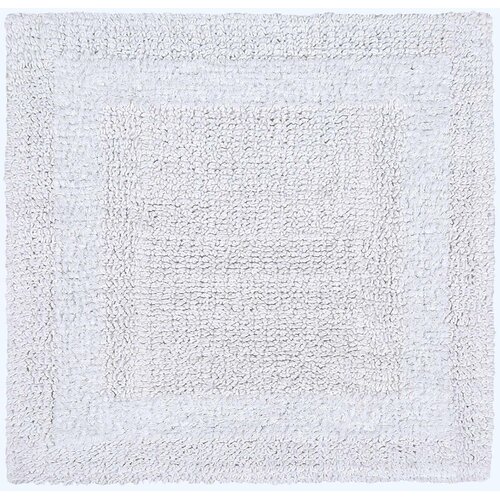 HOMESCAPES preproga de douche iz bombaža, 50 x 50 cm &ndash; bela, (5000165925) Cene