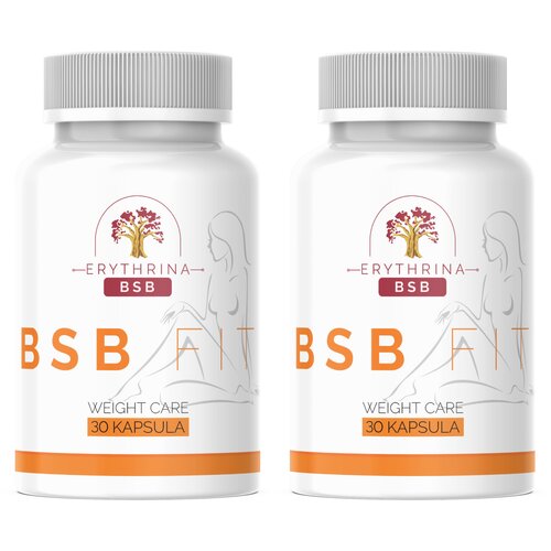 ERYTHRINA Kapsule za mr&amp;scaron;avljenje BSB Fit, 2x30 kapsula Slike