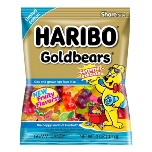 Haribo Gumene bombone goldbears summer edition 100g Cene