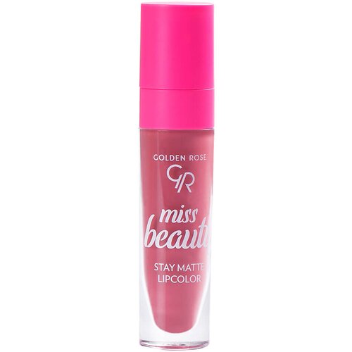 Golden Rose mat tečni ruž za usne Miss Beauty Stay Matte Lipcolor R-MSS-003 Slike