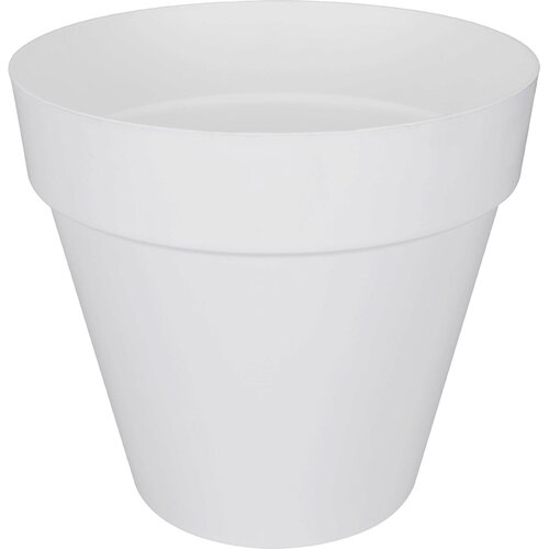 ELHO Cvetlični lonec loft urban rund s kole&amp;scaron;čki 50 cm - bela Slike