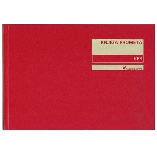 NARODNE NOVINE-UT Narodne novine obrazac KPR knjiga prometa IX-284/E, 100 stranica, 29,7 x 21 cm Slike