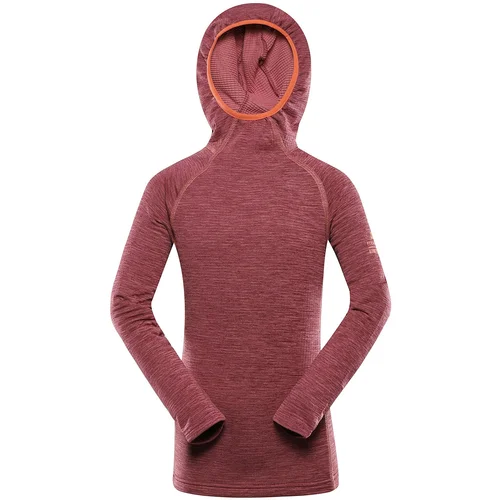 Alpine pro Children's quick-drying hoodie with cool-dry ROLTO anemone