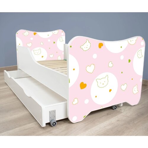 Golden Dečiji krevet sa fiokom Happy Kitty - Kitty, 160x80 cm Cene