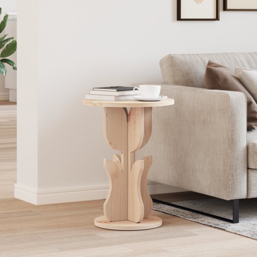 vidaXL Bocni stol 39.5 x 39.5 x 53.5 cm Čvrsta borova drva Cene