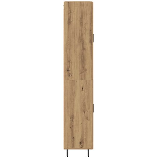  Highboard 2 kom. Umjetnički hrast 69,5 x 34 x 180 cm Slike