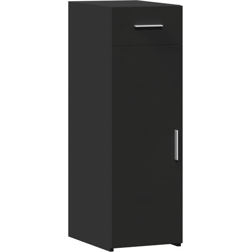 Maison Chic Komoda - Predalnik črna 30x42,5x93 cm inženirski les, (21716062) Slike