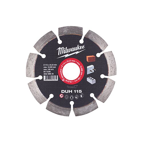 Milwaukee dijamantski rezni disk duh 115 4932399539 Cene