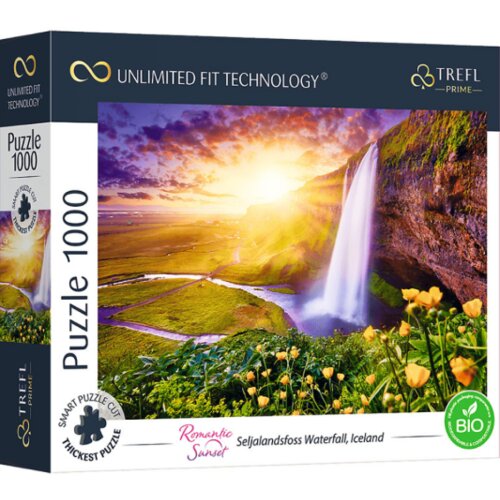 TREF LINE Puzzle 1000 delova &ndash; Vodopad na Islandu Cene