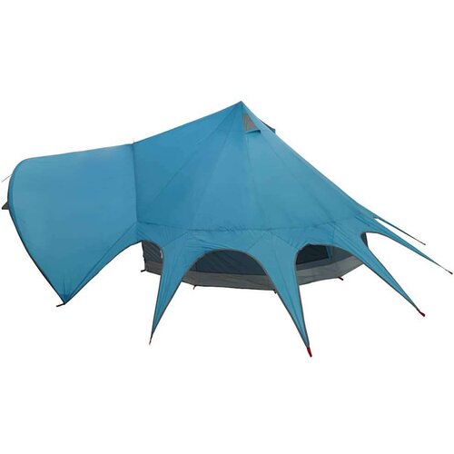  Teepee &amp;scaron;ator s krovom Plava i siva 600 x 600 x 347 cm Slike