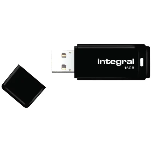 Integral USB ključ Black, 16 GB