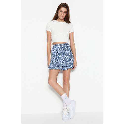 Trendyol Skirt - Blue - Mini Slike