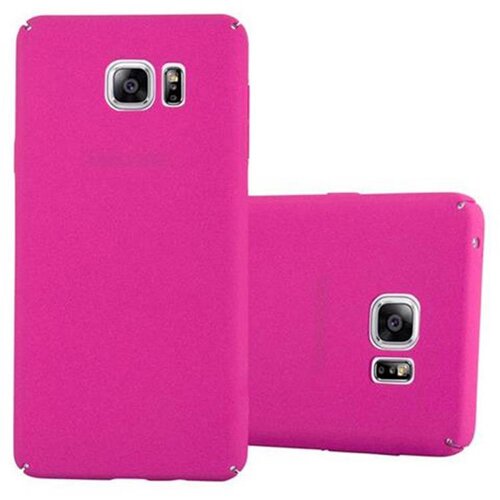 Cadorabo Case, združljiv s Samsungom v Frosty Pink - Hard Case za&amp;scaron;čitni pokrov v zmrznjenem videzu proti praskam in udarcem, (20564095) Slike