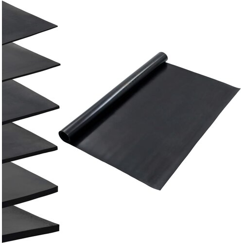 VidaXL Talna preproga nedrseča guma 1,2x2 m 2 mm gladka Slike