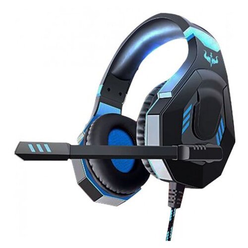 Ovleng OV-P7 crno-plave slušalice sa mikrofonom Slike