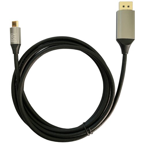 LC-Power LC-C-C-DP-2MType-C to DP kabl, 2m Slike