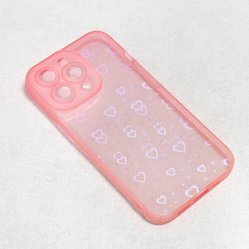 maska heart color imd za iphone 13 pro 6.1 roze Slike