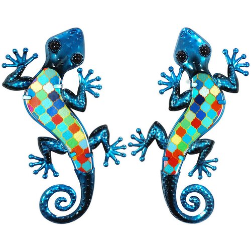 Signes Grimalt Kipci in figurice Ornament Stene Lagartija 2U Modra Cene