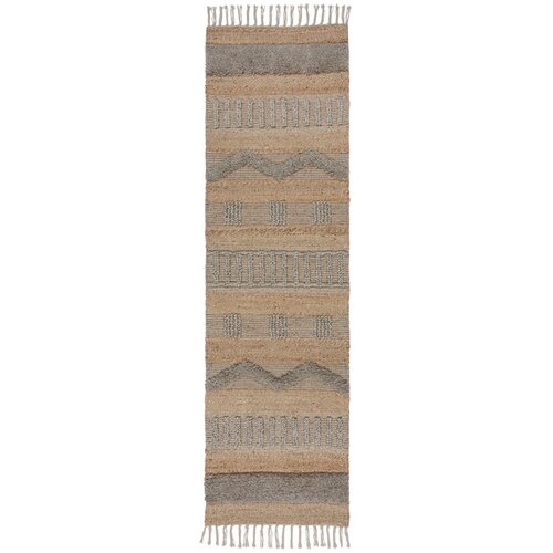 Flair Rugs Svijetlo siva/u prirodnoj boji staza 60x230 cm Medina – Cijene