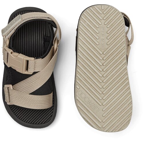 Liewood sandali bruce mist black mix Slike