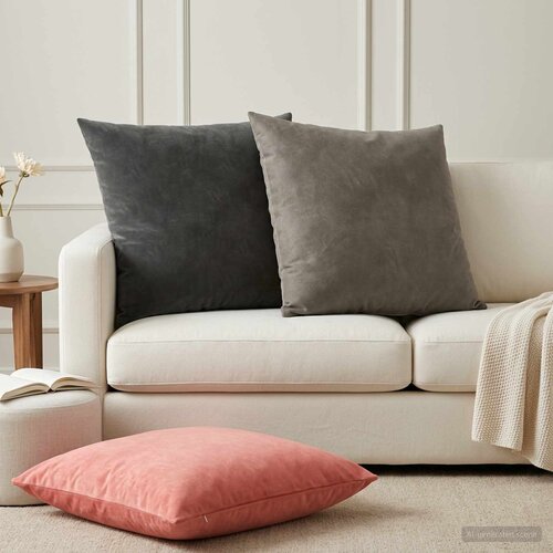  Presvlaka za jastuk 6 pcs HEERLEN Ružičasta 80 x 80 cm Bar&scaron;un Cijene