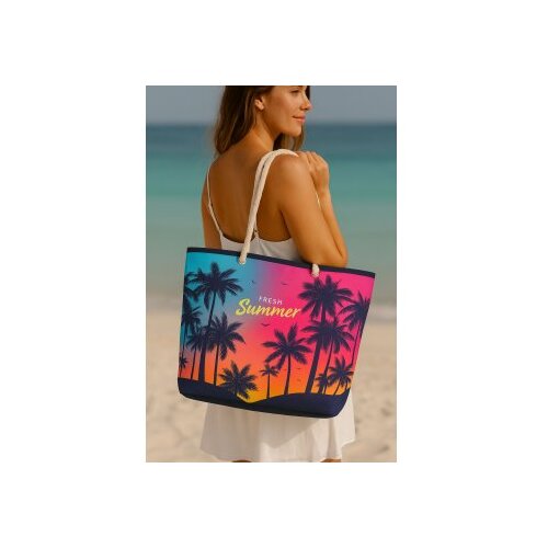 Zoozie Bags Prendi - Bag Torba za plažu YLC.PJ.049, Šarena Cene