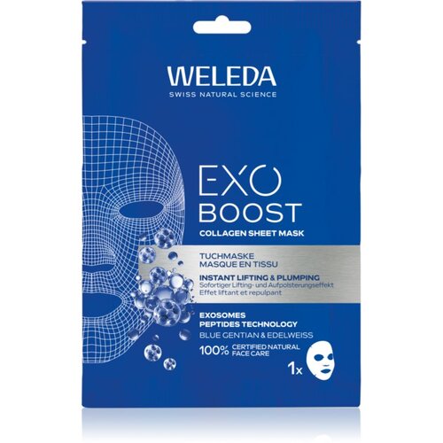 Weleda EXO BOOST Kolagenska maska v obliki lista - 20 ml Slike