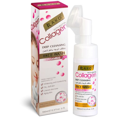 Wax Natural Pena za lice Kolagen, 160ml Cene