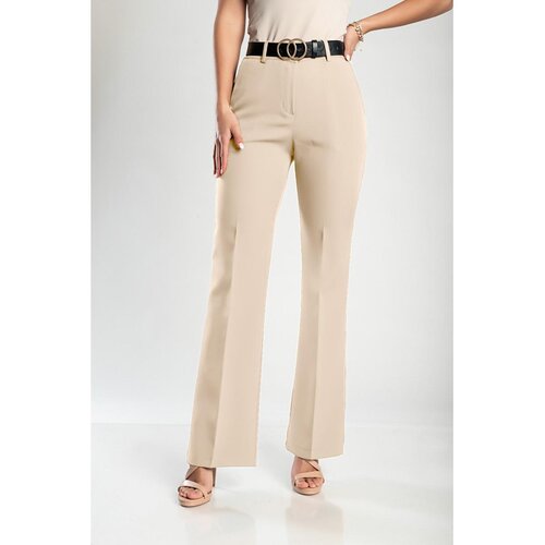 Fenzy Elegantne Duge Hlače, Bež Boje Cijene