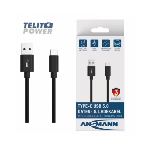 Ansmann USB kabl Tip C - USB 3.0 200 cm Cene