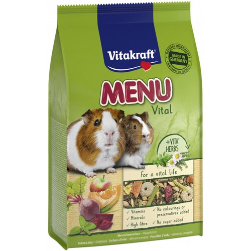 Vitakraft Hrana za zamorčiće, Meni Vital, 400 g Cijene