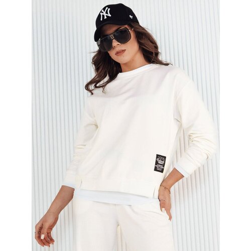 DStreet BASOL ecru women&amp;#039;s sweatshirt Slike