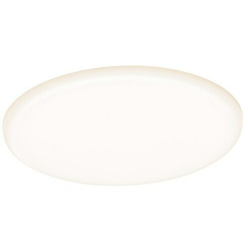 PAULMANN okrugla ploča s LED svjetlom (17 W, Ø x V: 18,5 x 3,1 cm, Satin, Topla bijela) Cijene