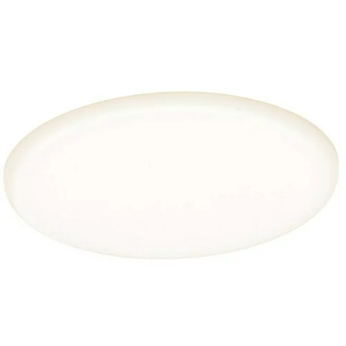 PAULMANN okrugla ploča s LED svjetlom (17 W, Ø x V: 18,5 x 3,1 cm, Satin, Topla bijela)