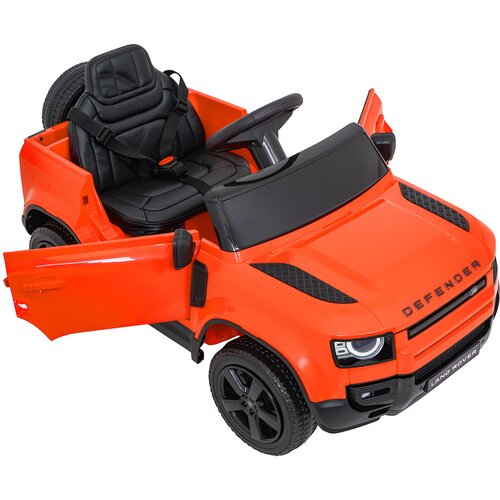  Licencirani auto na akumulator Land Rover Defender 4x4 - narančasti Slike