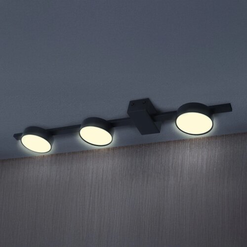  LED stropna svetiljka JOY 3xGX53/6W/230V crna Slike